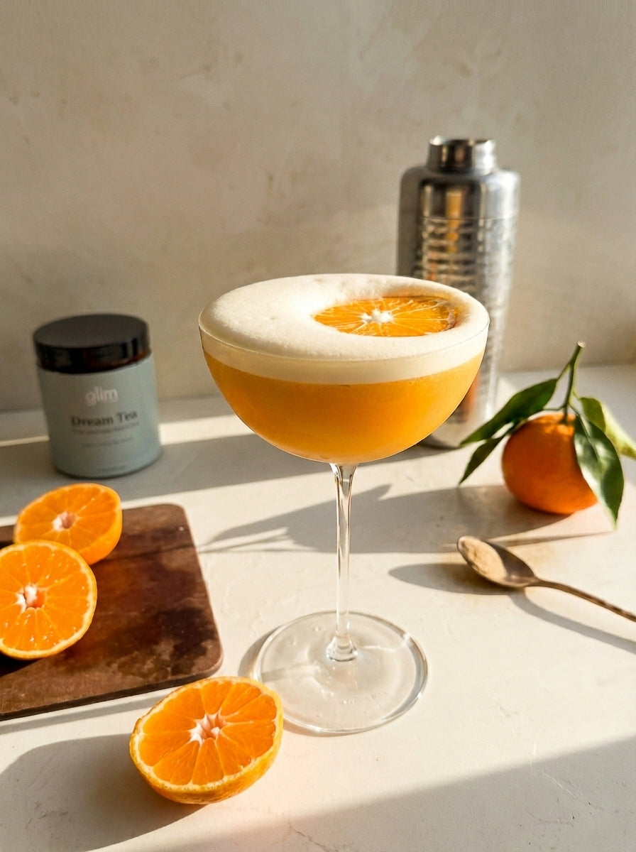 Sleepytime Clementine Sour Mocktail