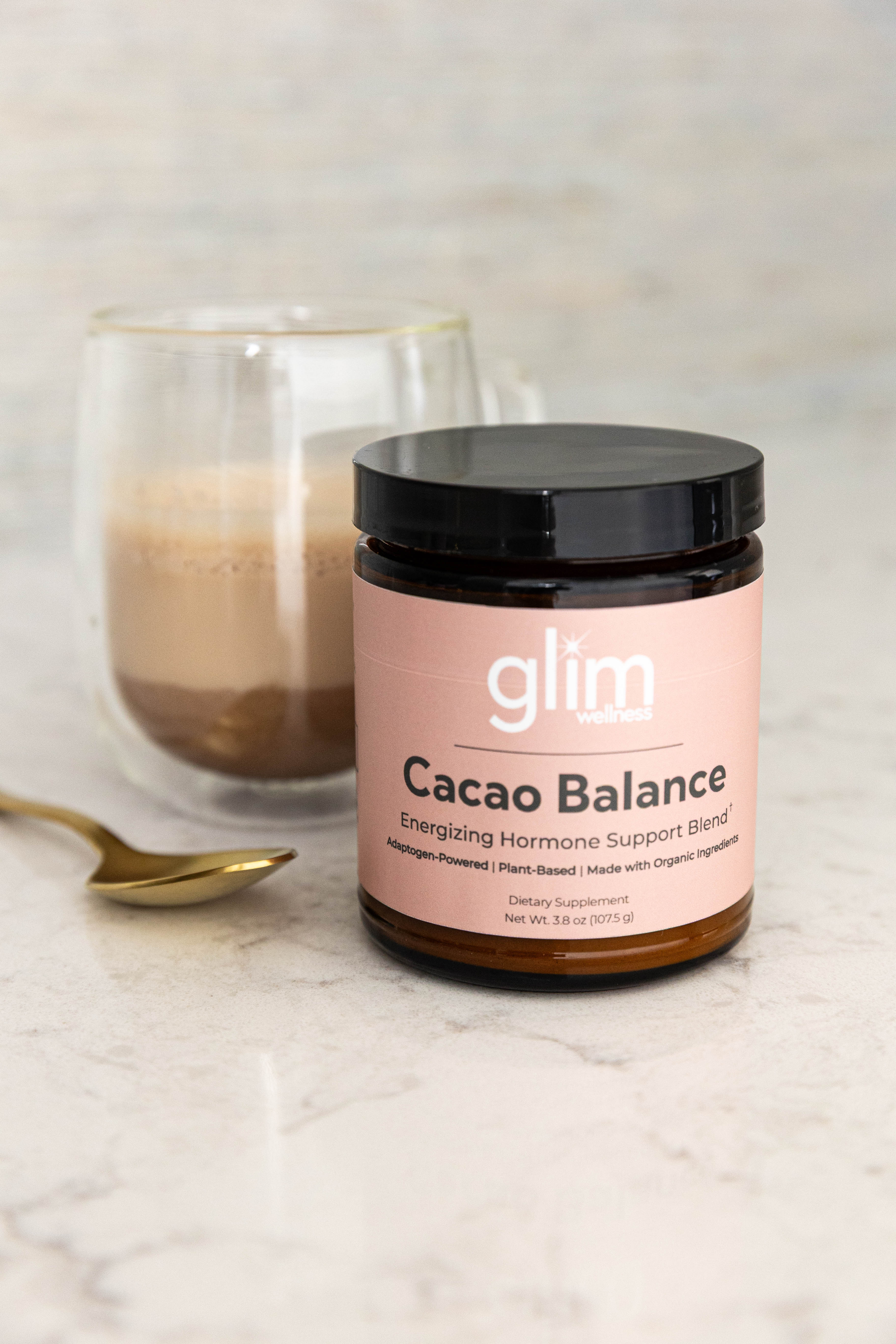 Cacao Balance – Adaptogenic Maca & Cacao Blend | Glim Wellness