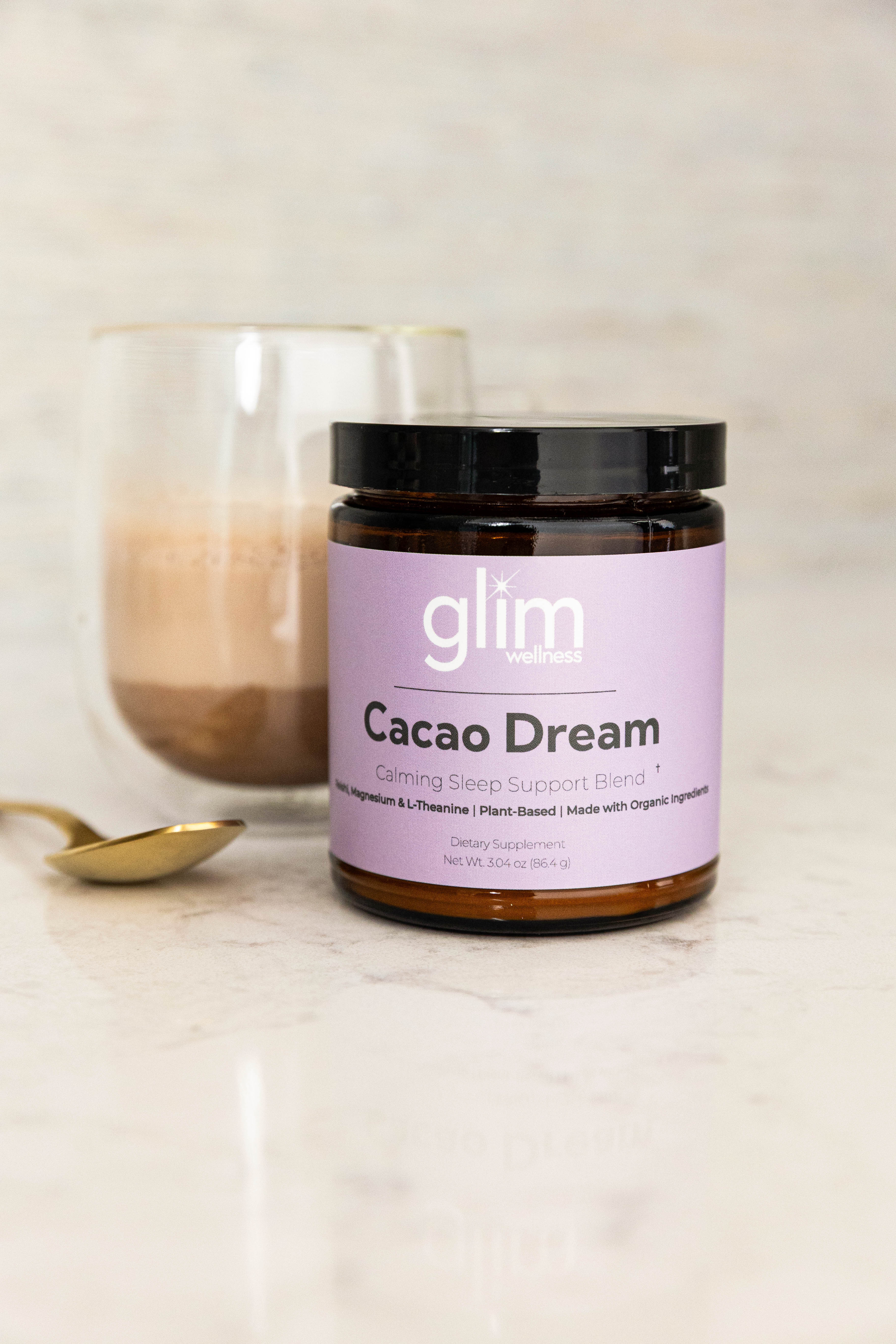 Cacao Dream – Adaptogenic Cacao for Sleep & Calm | Glim Wellness